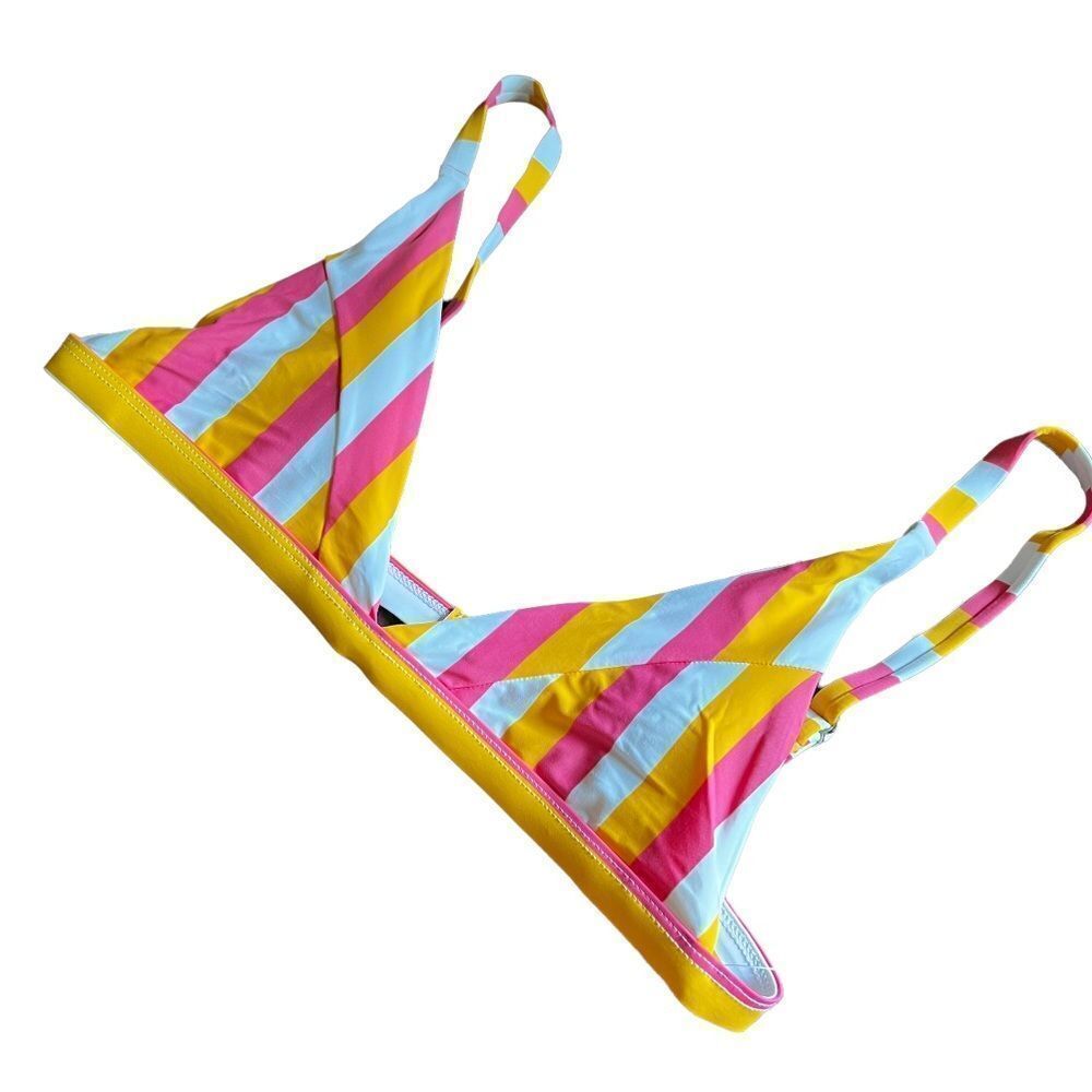 Dippin' Daisies Carnival Seamed Bikini Top nwt